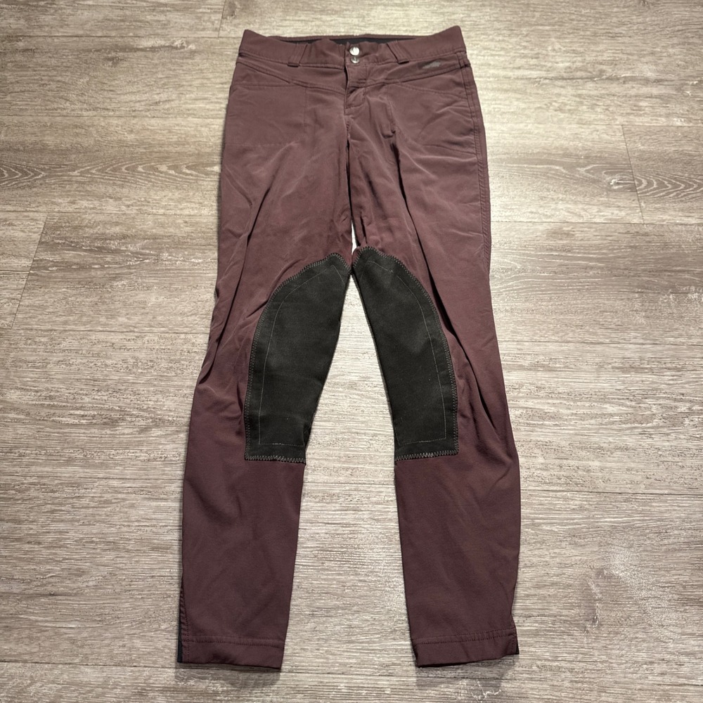 Kerrits Breeches Women S Equestrian Horse Riding Knee Patch Pants 28x26 Durable